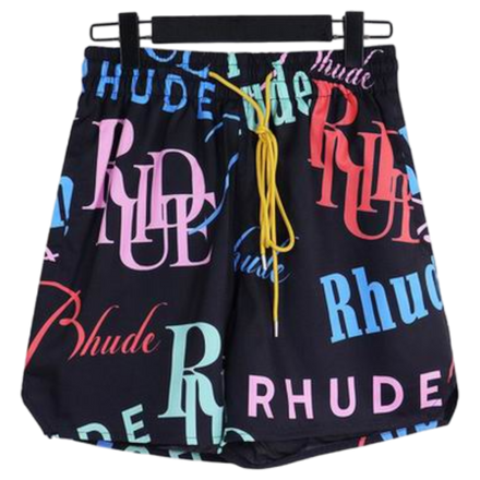 RHUDE Short colorful