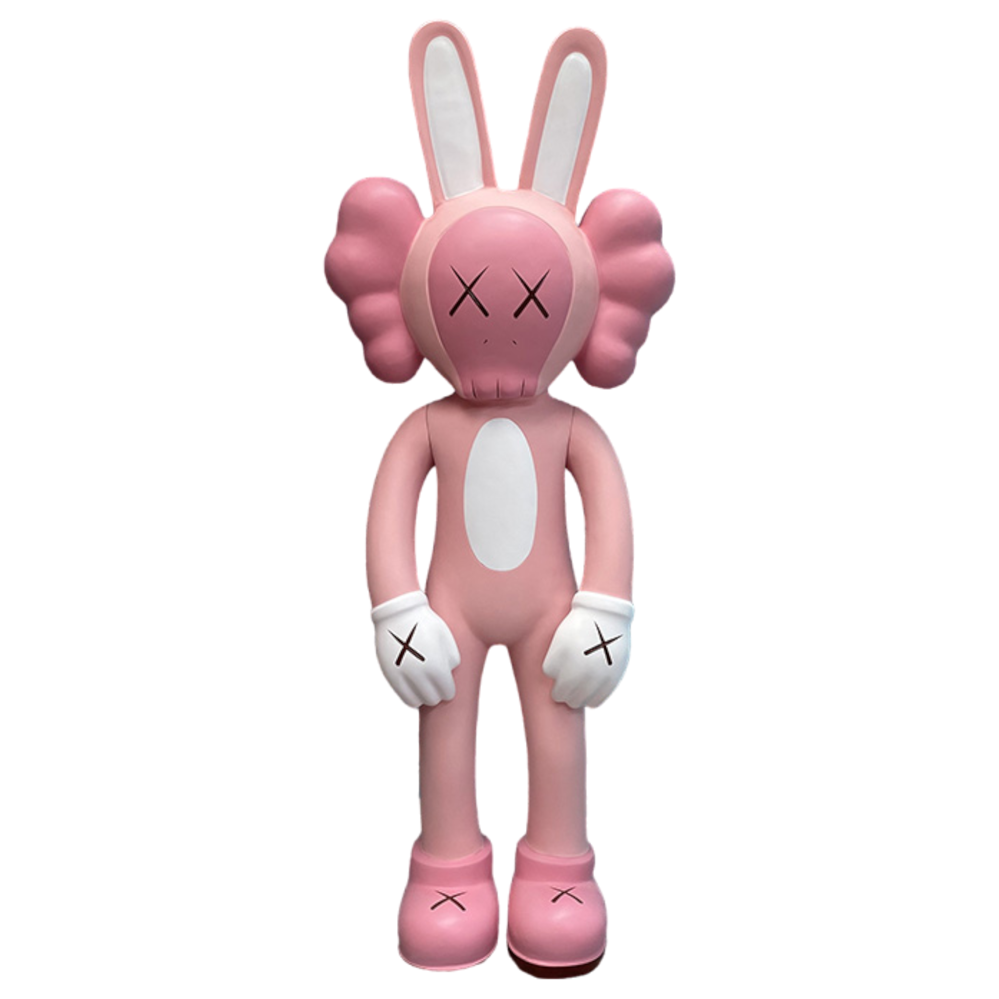 6' K A W S  Pink bunny figure