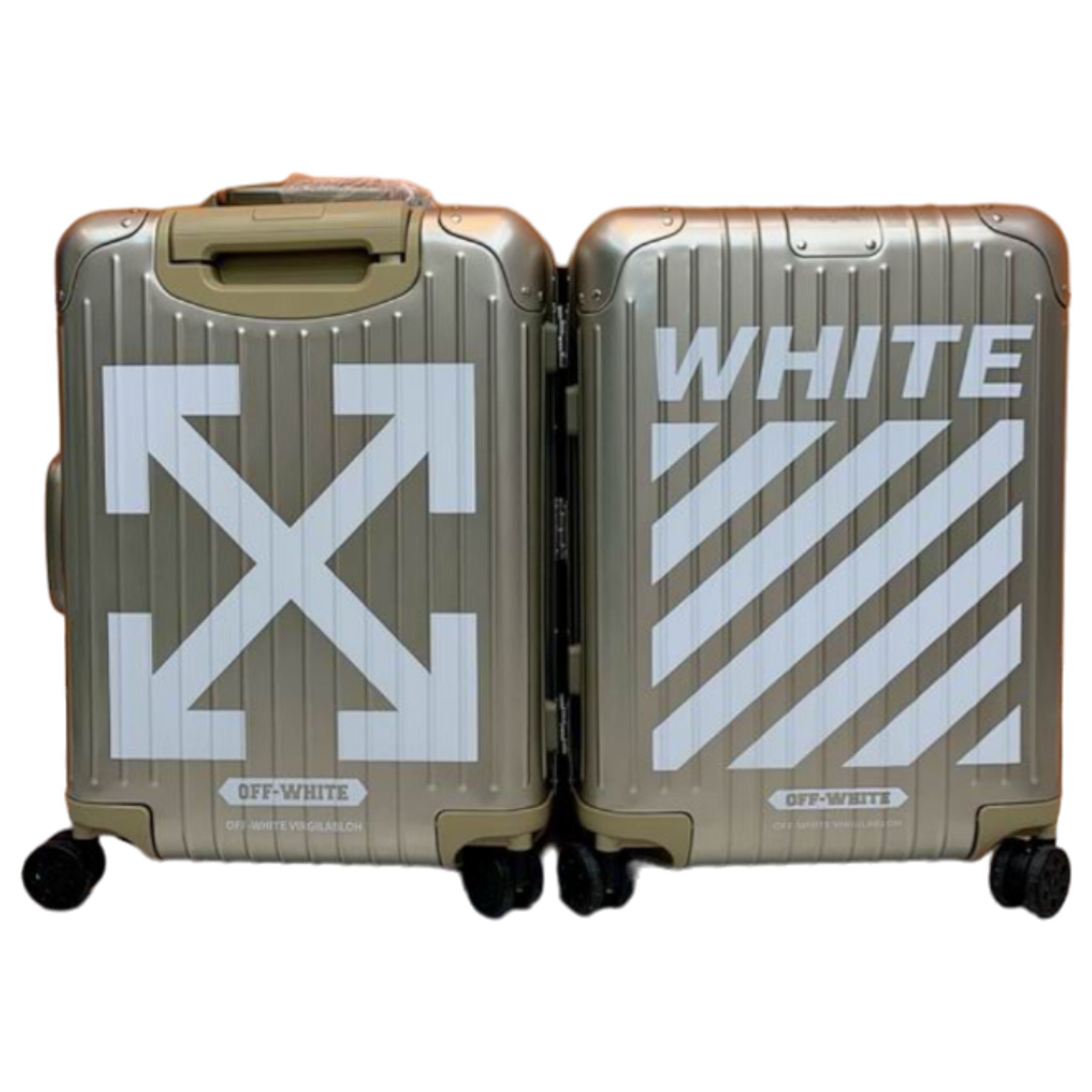 OFF WHITE suitcase