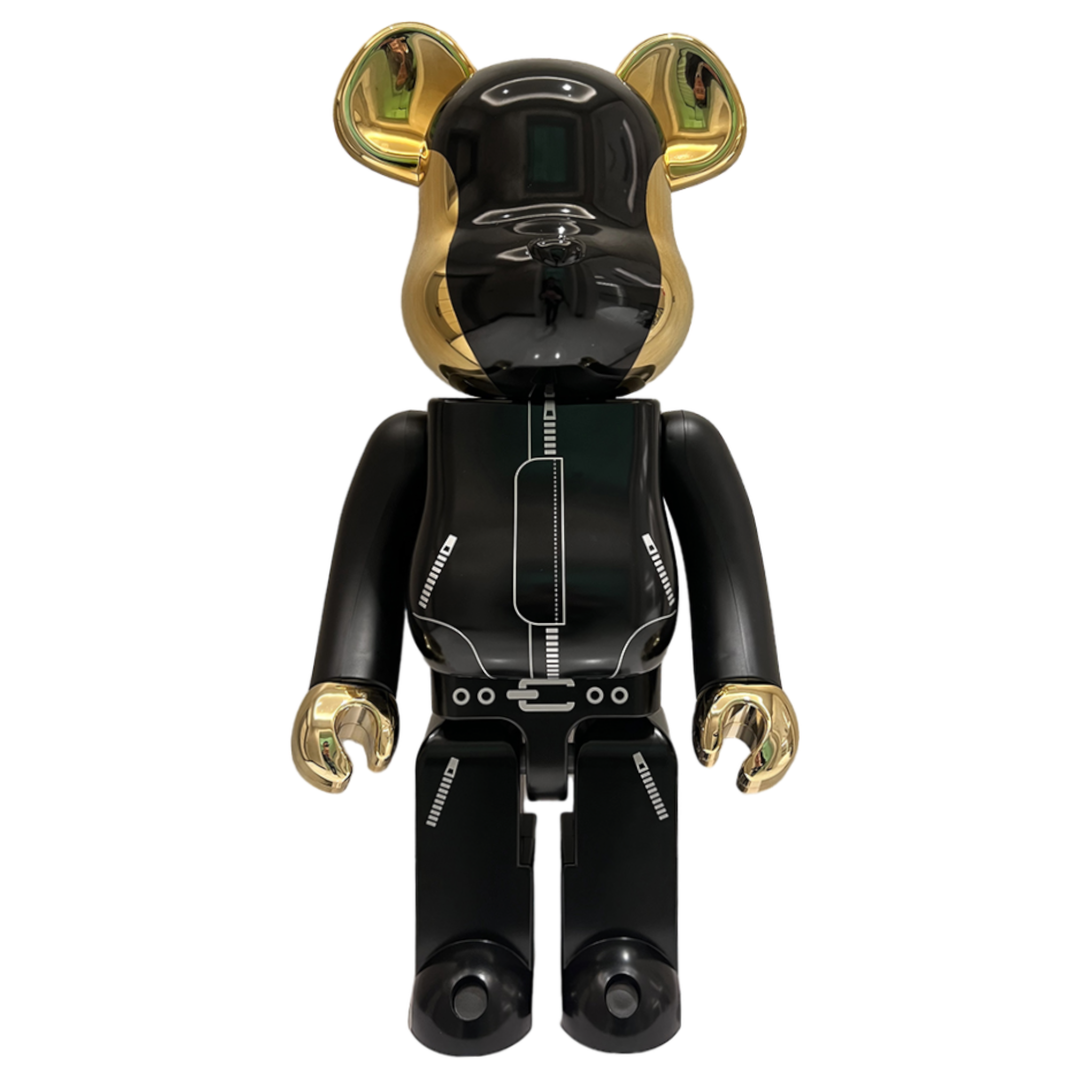 B3@RBR1CK Black Jacket + Gold Chrome